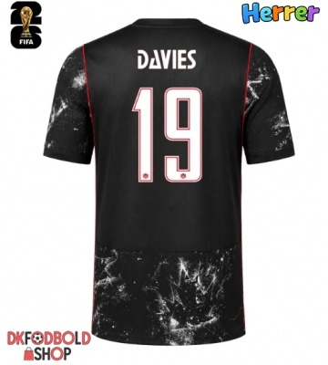 Canada Alphonso Davies #19 Udebanetrøje VM 2026 Kort ærmer